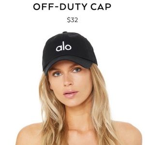 ALO Off Duty Cap Hat Black
